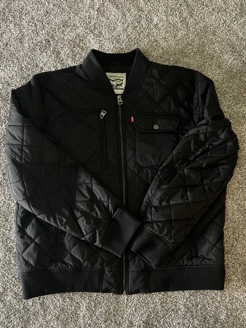 Levi’s Diamond Quilted Bomber Jacket